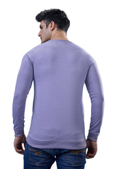 Lavender Graphic Full Sleeves T-Shirt